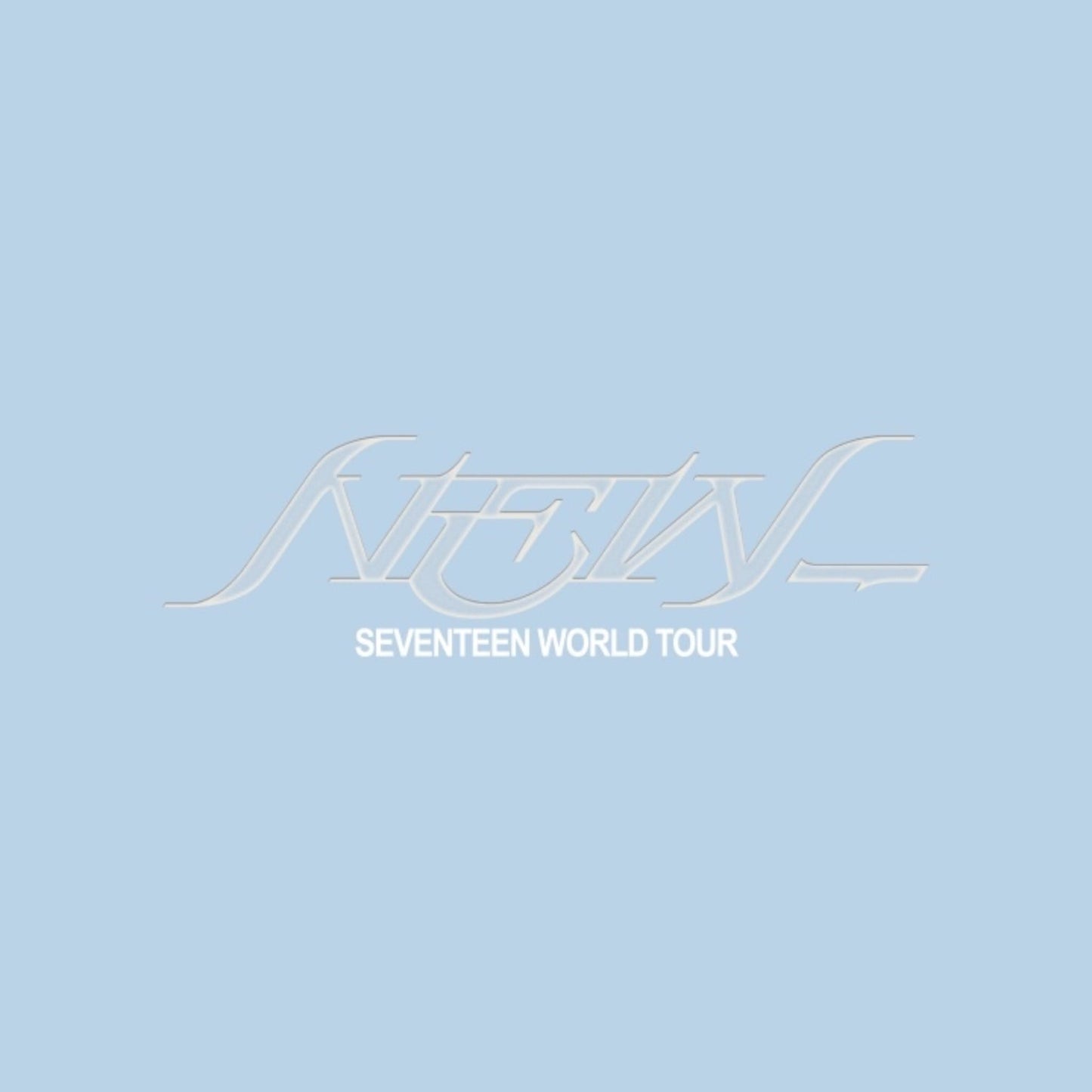 SEVENTEEN - SEVENTEEN WORLD TOUR NEW_ OFFICIAL MERCH S/S T-SHIRT (DARK GREY)