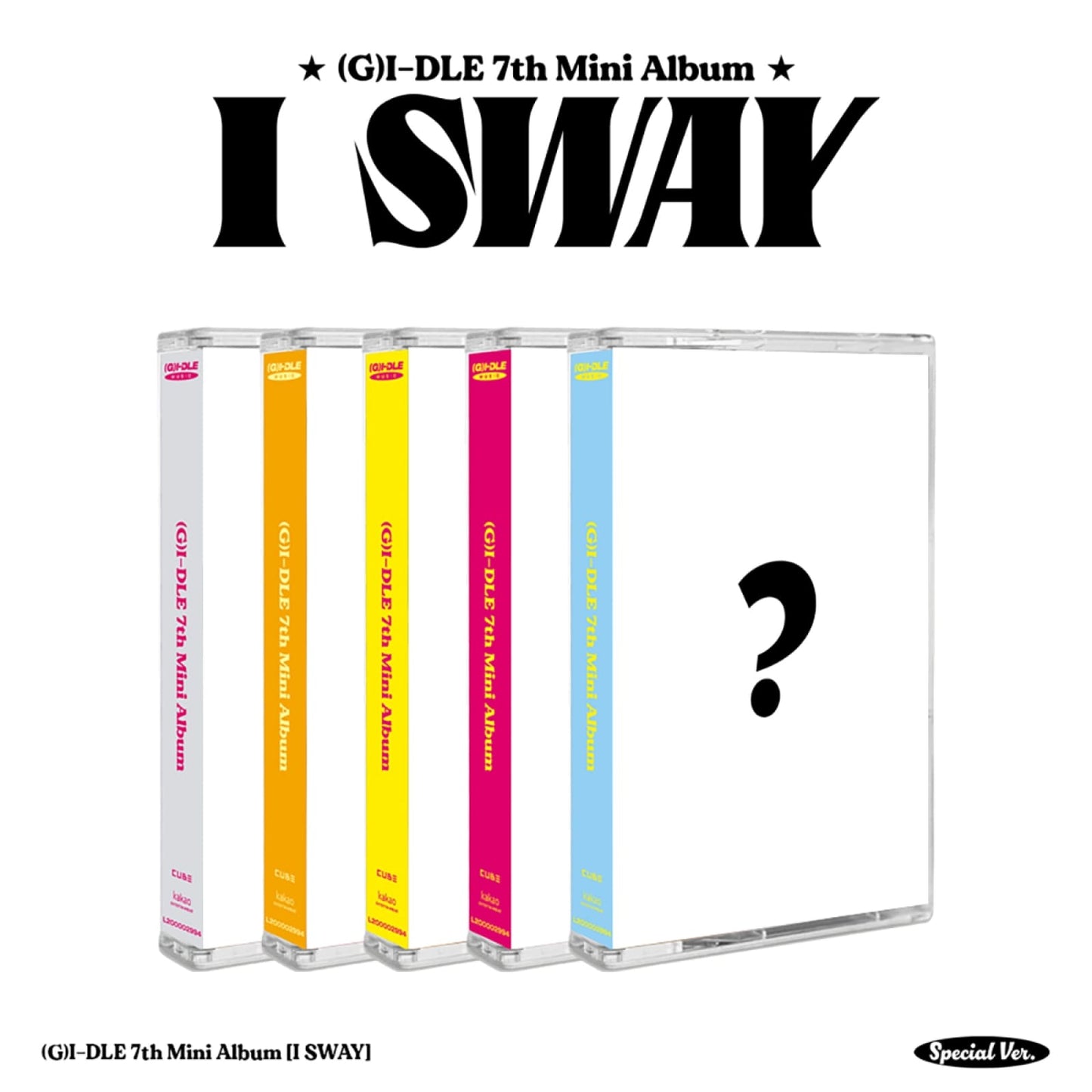 I-DLE - 7TH MINI ALBUM I SWAY (SPECIAL VER.)