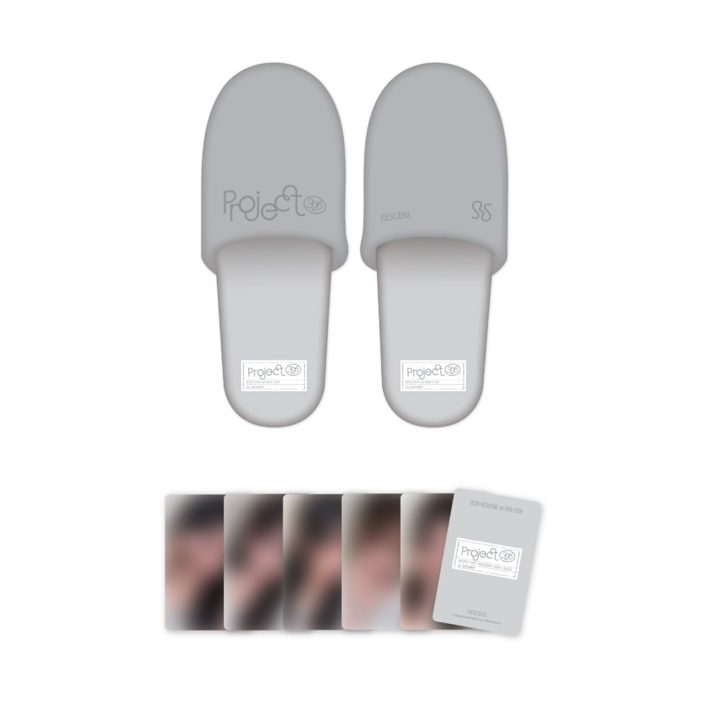 RESCENE - 2025 RESCENE 1ST FAN-CON OFFICIAL MERCH SLIPPER (OFF VER.)