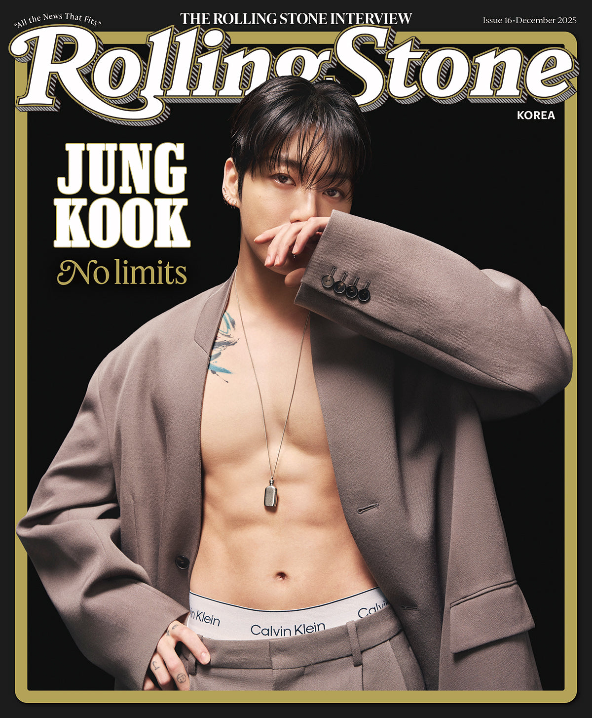 BTS JUNGKOOK - ROLLING STONE KOREA MAGAZINE (JUNGKOOK COVER)