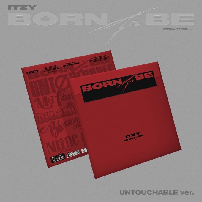 ITZY - 8TH MINI ALBUM BORN TO BE SPECIAL EDITION (UNTOUCHABLE VER.)