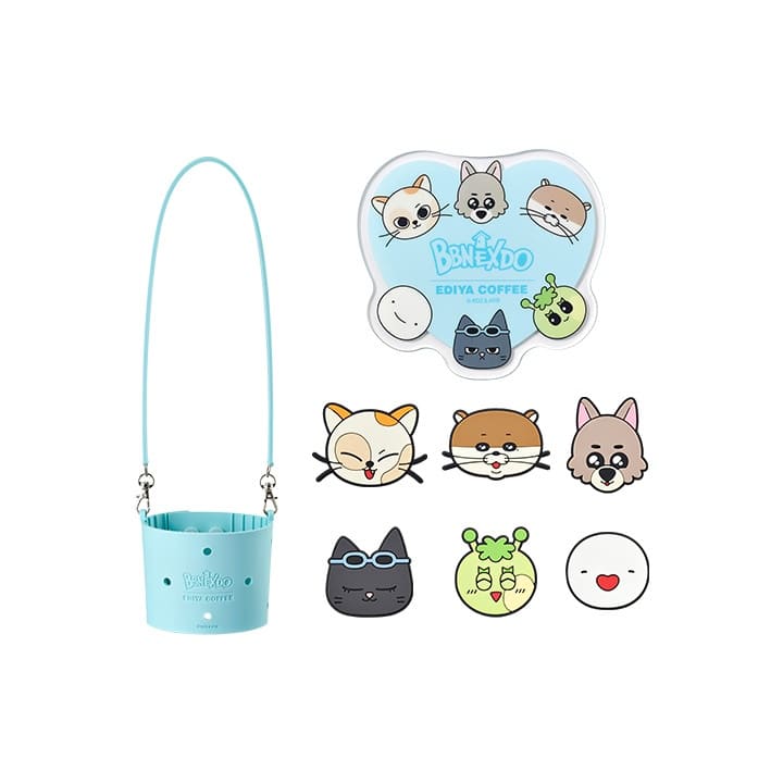BOYNEXTDOOR - EDIYA X BBNEXDO OFFICIAL MERCH SILICONE SLEEVE SET