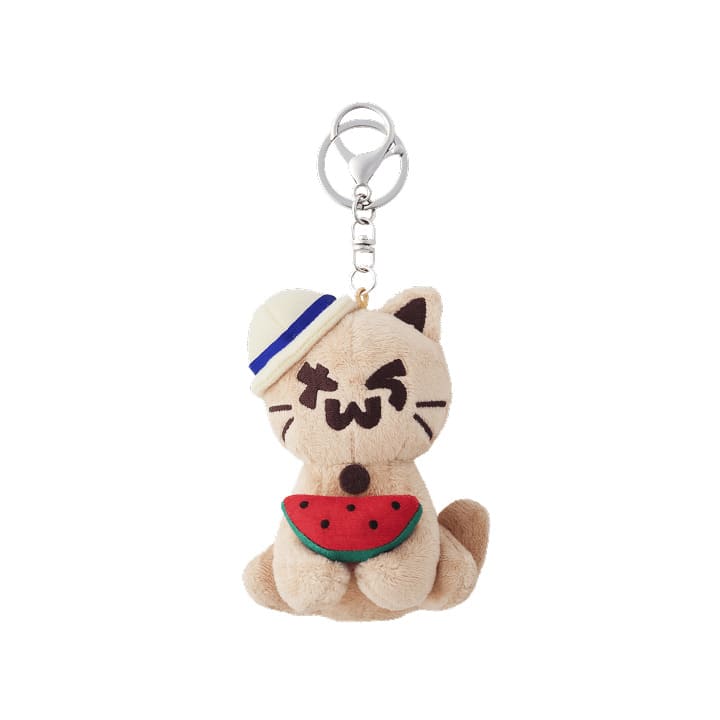 TWS - JAPAN 2ND SINGLE ALBUM SODA SODA OFFICIAL MERCH PLUSH KEYRING (CAT)