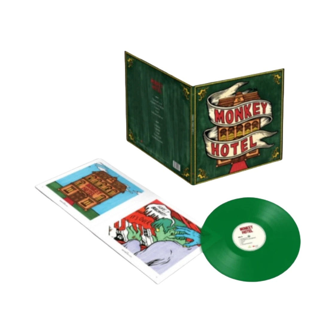 JANNABI - 1ST FULL ALBUM MONKEY HOTEL LP (GREEN)