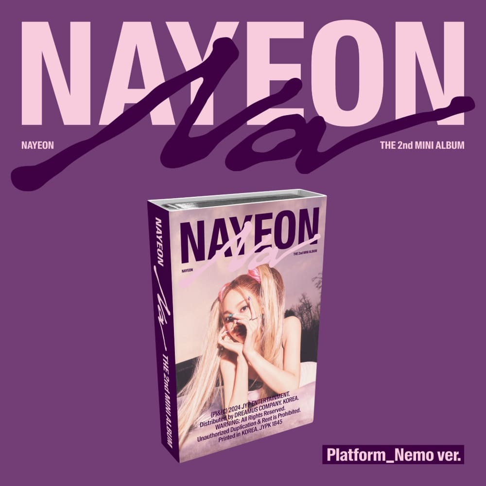 TWICE NAYEON - 2ND MINI ALBUM 'NA' (PLATFORM NEMO VER.)