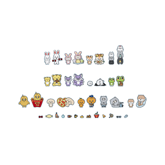 SEVENTEEN - MINITEEN OFFICIAL MERCH STICKER SET