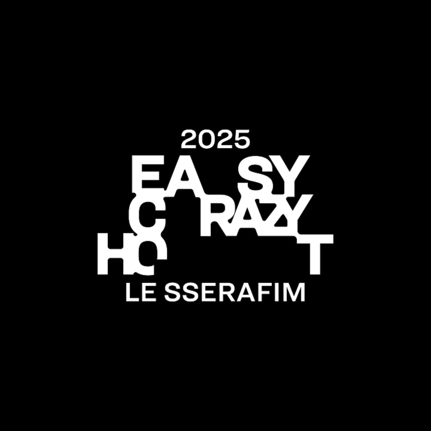 LE SSERAFIM - EASY CRAZY HOT OFFICIAL MERCH FILM PHOTO SET