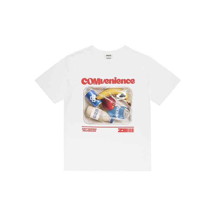 ZICO - FANMEETING COMVENIENCE OFFICIAL MERCH S/S T-SHIRT 2 (WHITE)