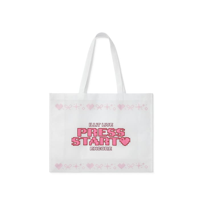 ILLIT - 2026 ILLIT LIVE PRESS START♥ ENCORE OFFICIAL MERCH SHOPPER BAG