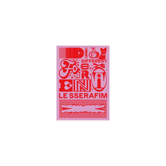 LE SSERAFIM - JAPAN 4TH SINGLE ALBUM DIFFERENT (NOSTALGIC YLANG)