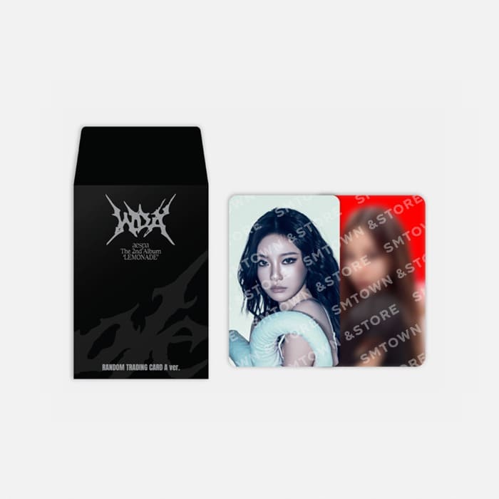 AESPA - 2026 AESPA WEEK MAKE IT LEMONADE OFFICIAL MERCH RANDOM TRADING CARD A VER.