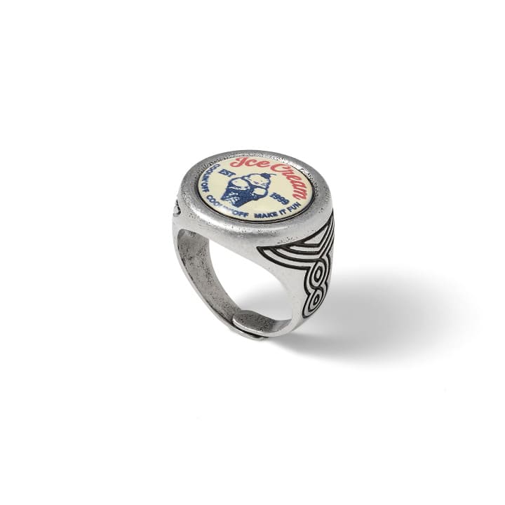 TXT YEONJUN - NO LABELS: PART 02 OFFICIAL MERCH RING (SILVER)