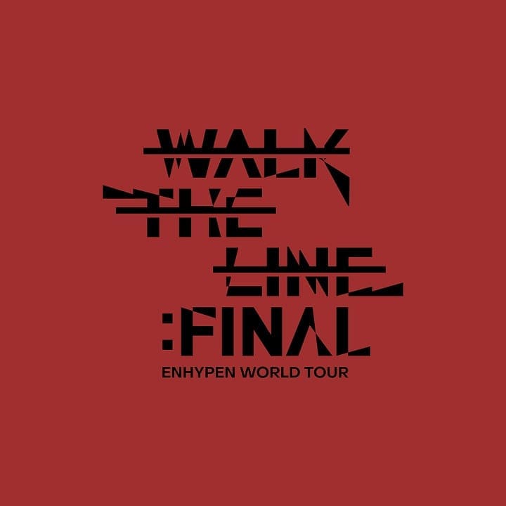 ENHYPEN - WALK THE LINE : FINAL OFFICIAL MERCH SHOPPER BAG