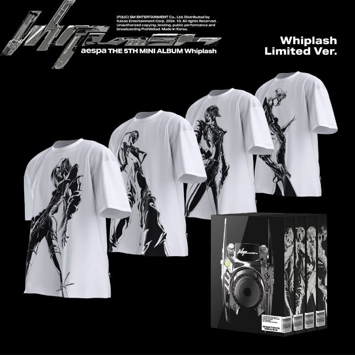 AESPA - 5TH MINI ALBUM WHIPLASH WHIPLASH LIMITED VER.