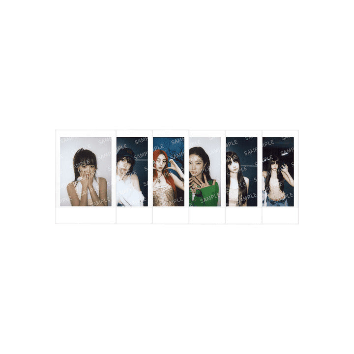 LE SSERAFIM - PUREFLOW PT.1 OFFICIAL MERCH INSTANT PHOTO CARD