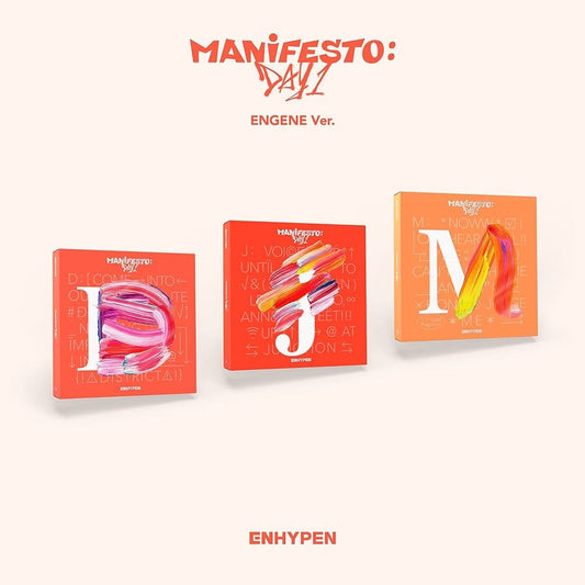 ENHYPEN - 3RD MINI ALBUM MANIFESTO : DAY 1 ENGENE VER.