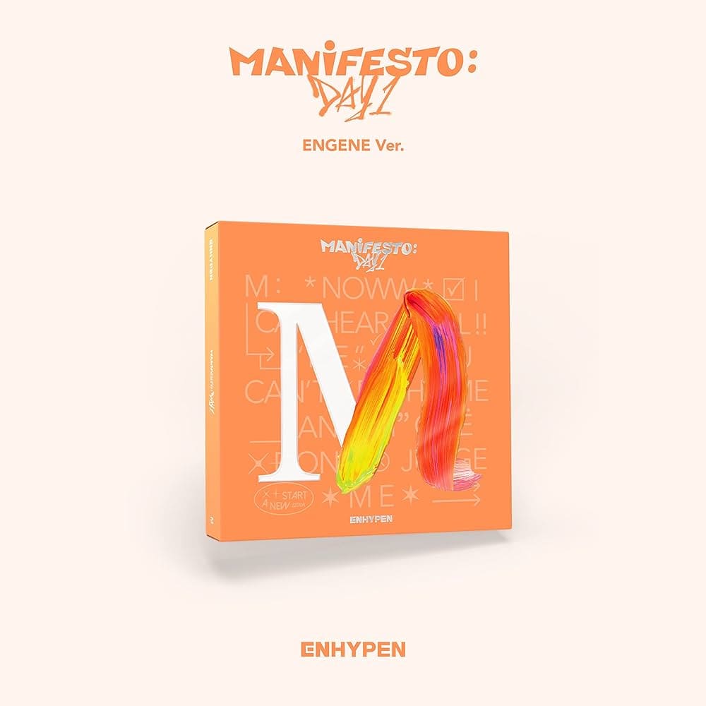 ENHYPEN - 3RD MINI ALBUM MANIFESTO : DAY 1 ENGENE VER.