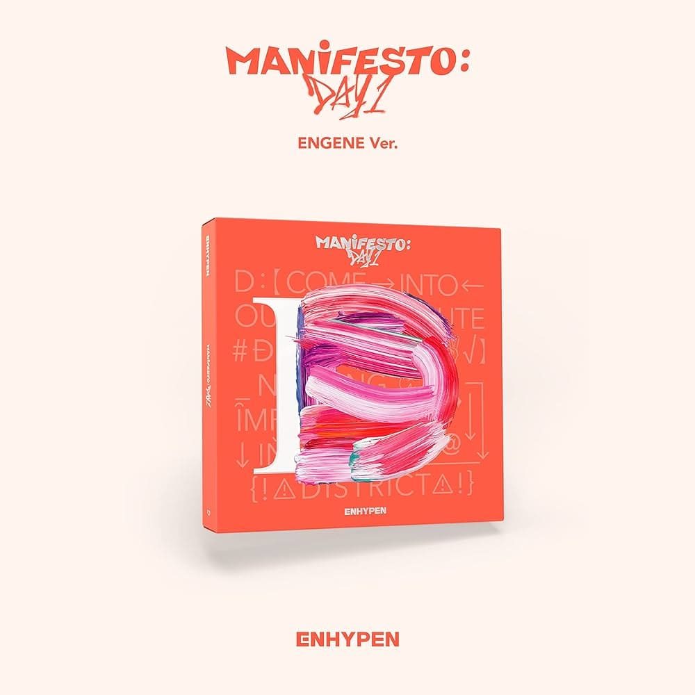 ENHYPEN - 3RD MINI ALBUM MANIFESTO : DAY 1 ENGENE VER.
