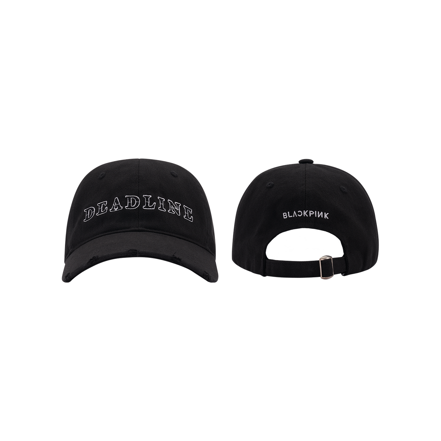 BLACKPINK - WORLD TOUR DEADLINE OFFICIAL MERCH BLACKPINK EMBROIDERED LOGO BALLCAP