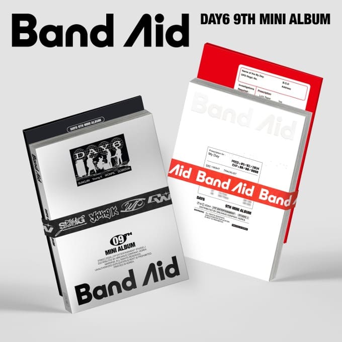 DAY6 - 9TH MINI ALBUM BAND AID