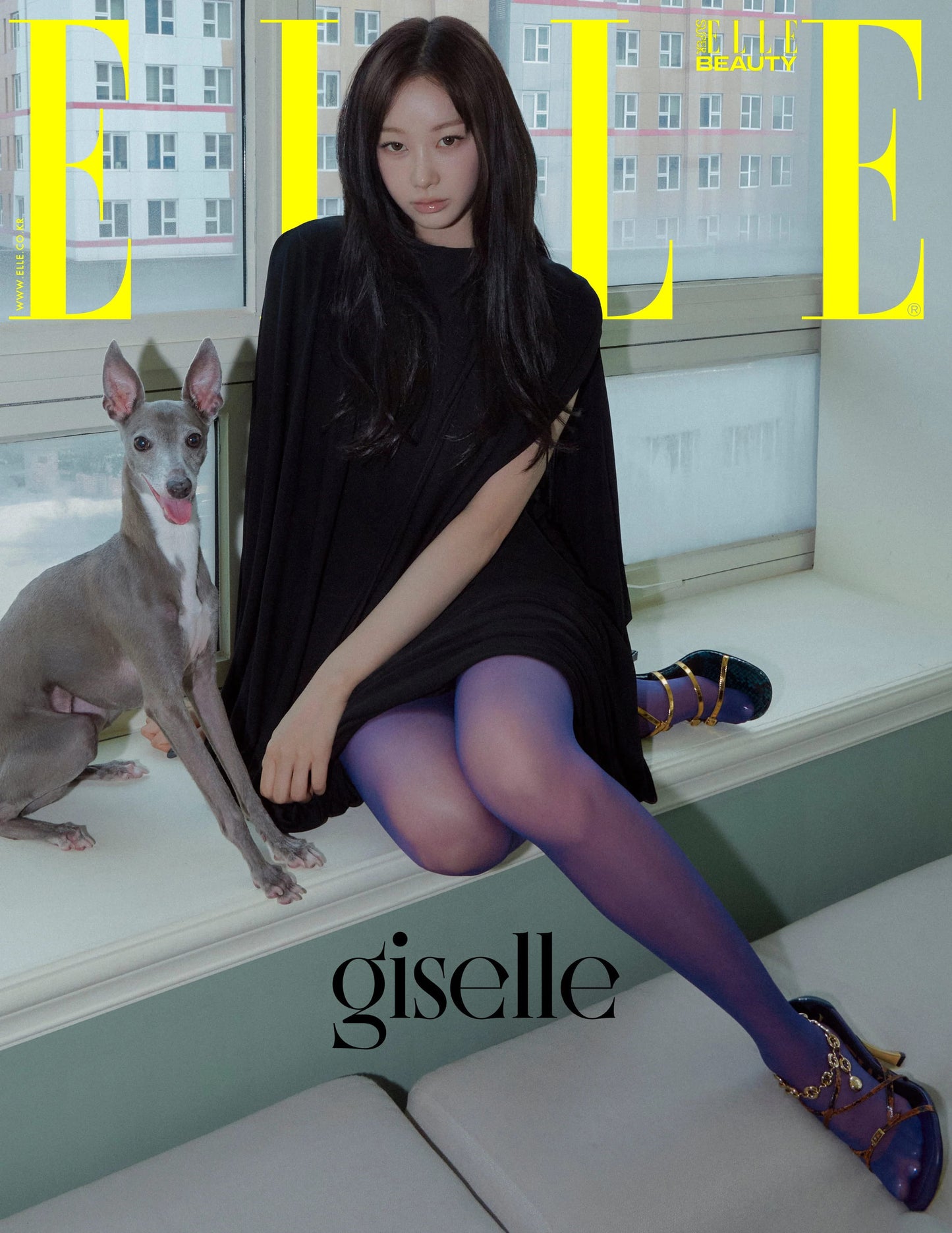 aespa GISELLE ELLE Korea Magazine 2025 August Issue G Cover (Giselle Cover)
