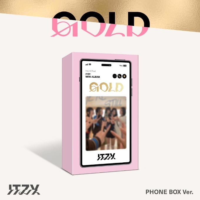 ITZY - 9TH MINI ALBUM GOLD (PHONE BOX VER.)