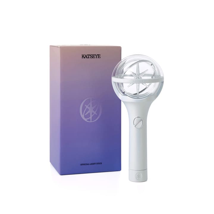KATSEYE Official light stick with Photocards, Strap, Dust bag and Manual