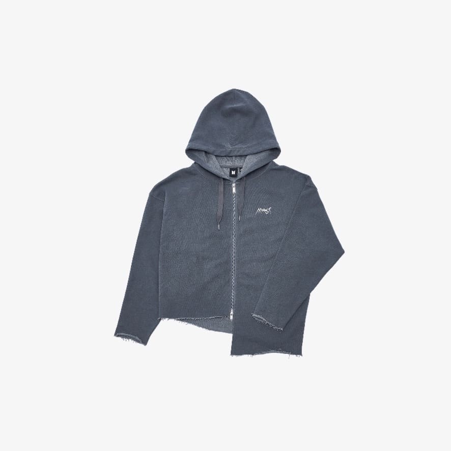 BTS - ARTIST MADE COLLECTION BY BTS OFFICIAL MERCH JUNGKOOK ARMYST ZIP-UP HOODY (BLACK)
