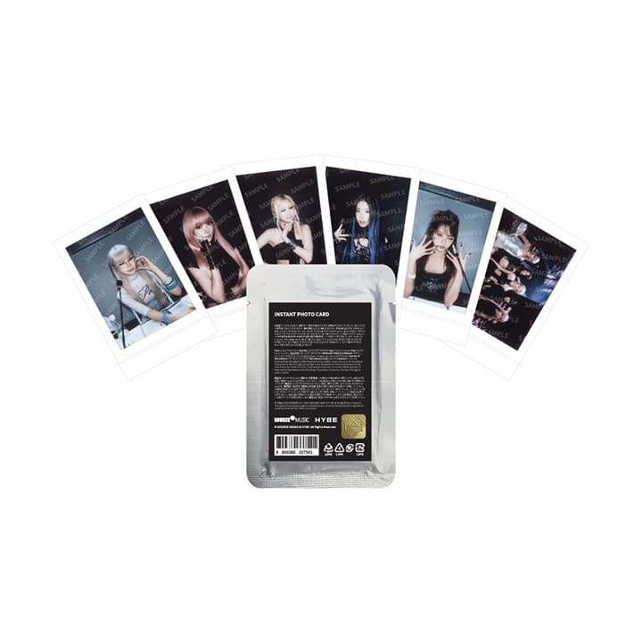 LE SSERAFIM - MADE MY NIGHT OFFICIAL MERCH INSTANT PHOTO CARD