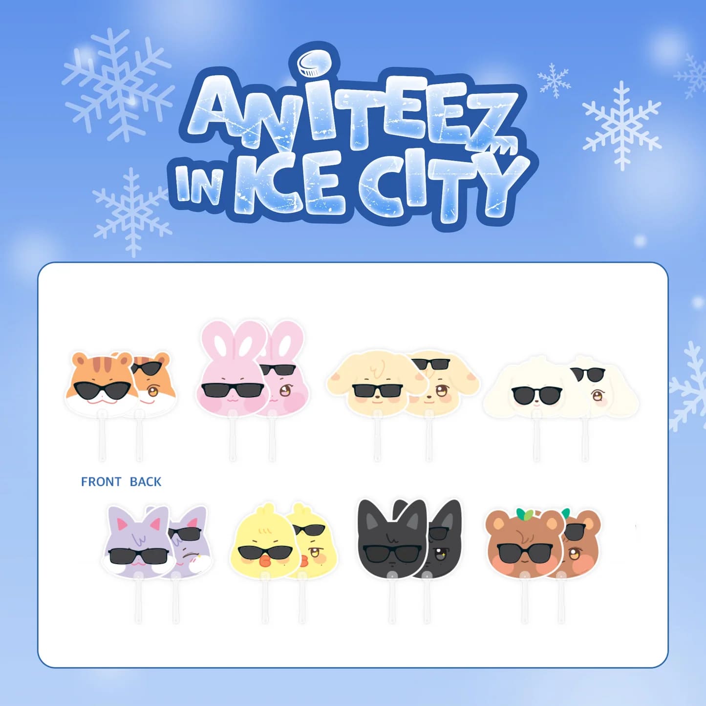 ATEEZ - ANITEEZ IN ICE CITY OFFICIAL MERCH FAN