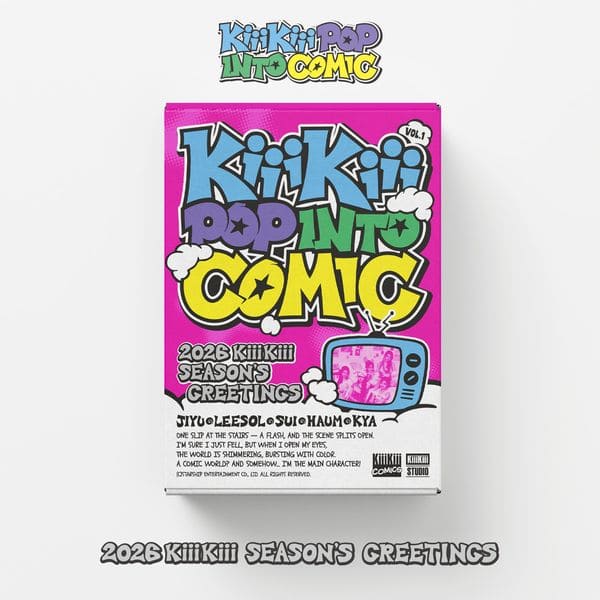 KIIIKIII - 2026 SEASON'S GREETINGS : KIIIKIII POP INTO COMIC