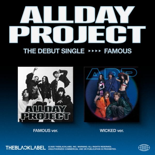 ALLDAY PROJECT Debut Single Album 'FAMOUS' (FAMOUS / WICKED VER.)