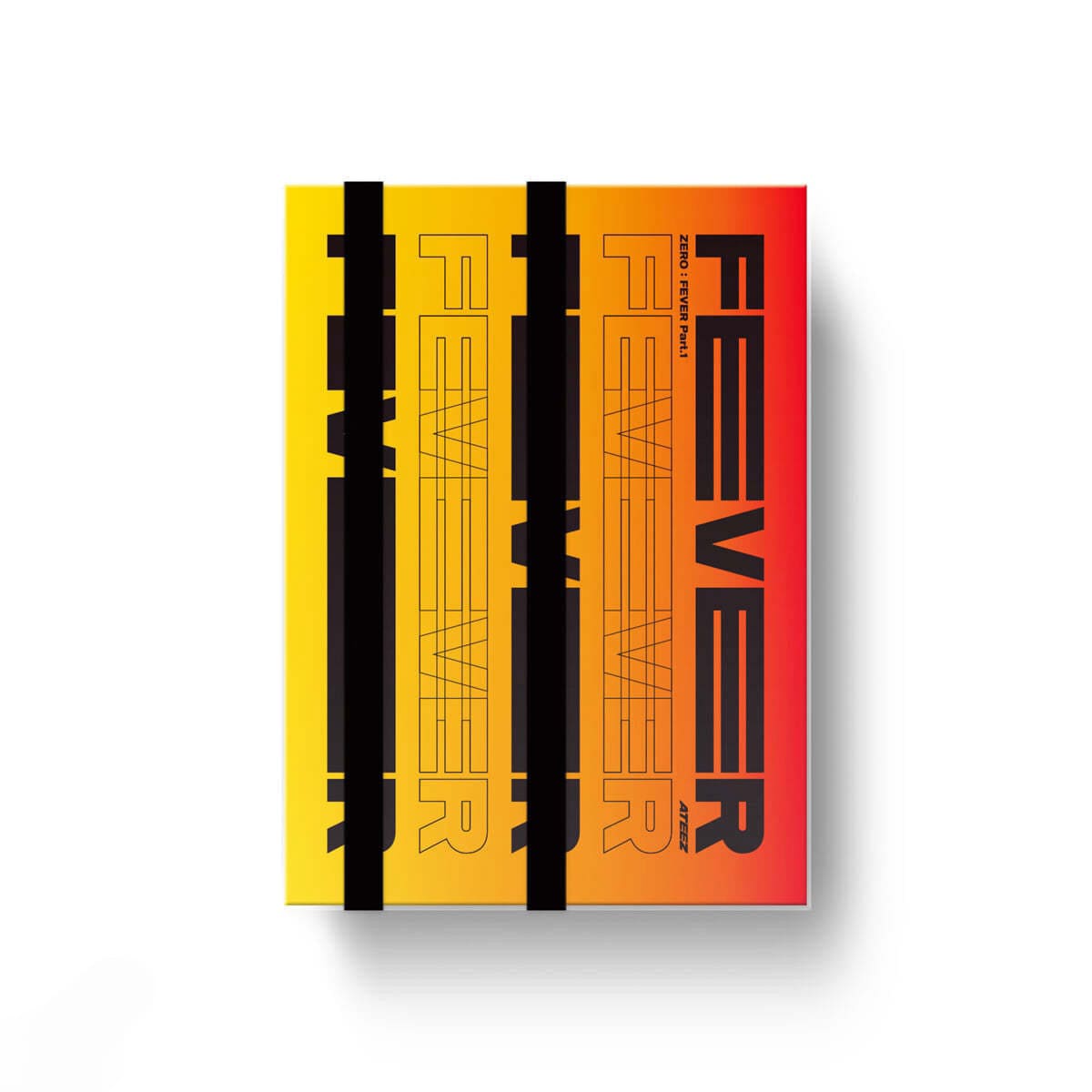 ATEEZ 5th Mini Album ZERO : FEVER Part.1 (INCEPTION version) with Photo booklet, Sticker, Photocards, Poster, Polaroid.