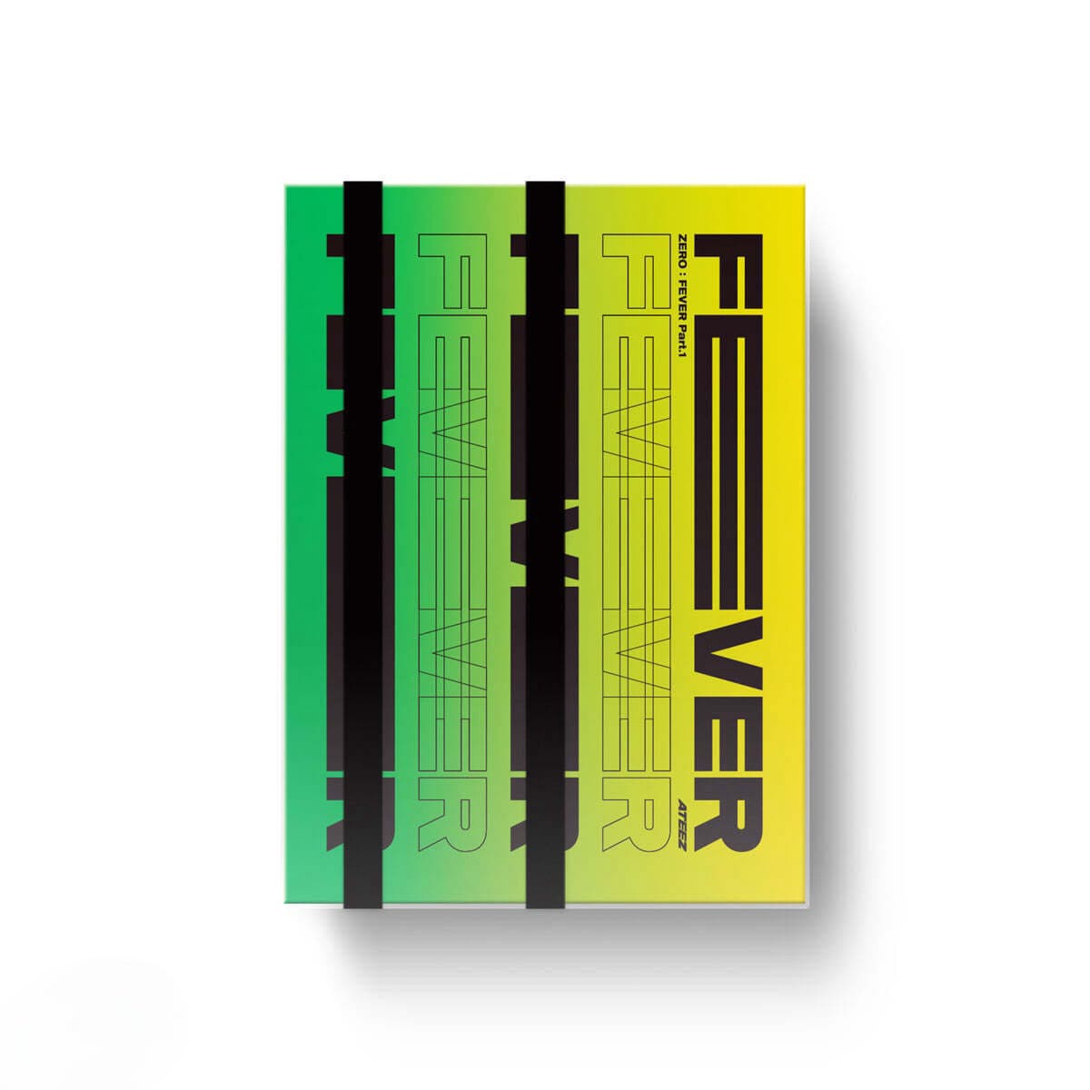 ATEEZ 5th Mini Album ZERO : FEVER Part.1 (THANXX version) with Photo booklet, Sticker, Photocards, Poster, Polaroid.