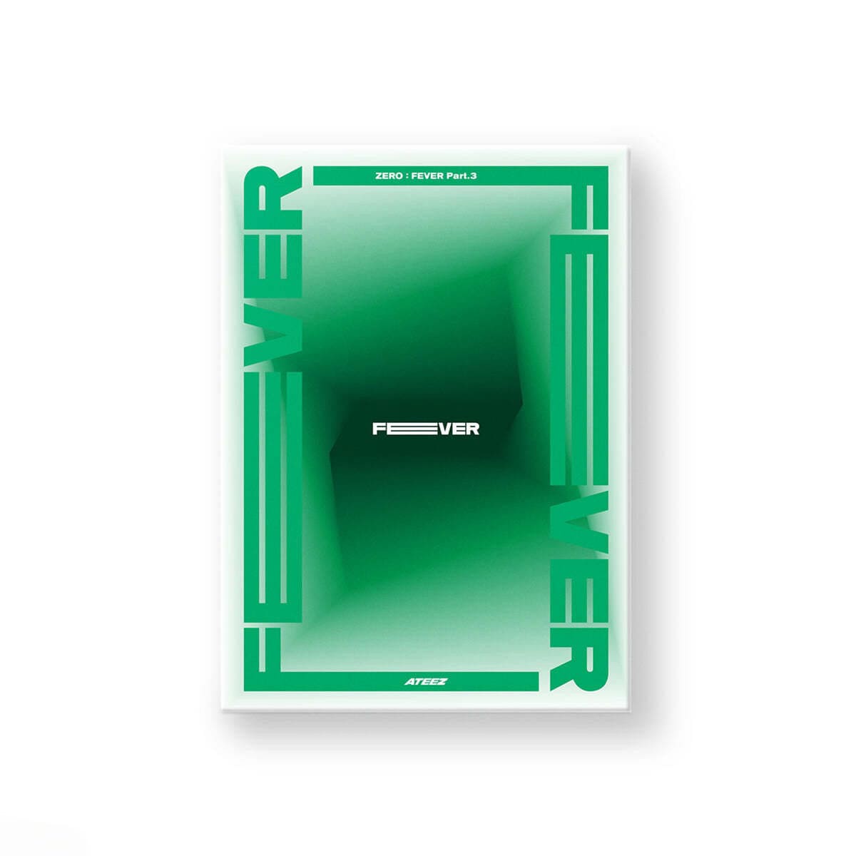 ATEEZ 7th Mini Album ZERO : FEVER Part.3 (A version) with Photo booklet, Sticker, Photocards, Poster, Polaroid.