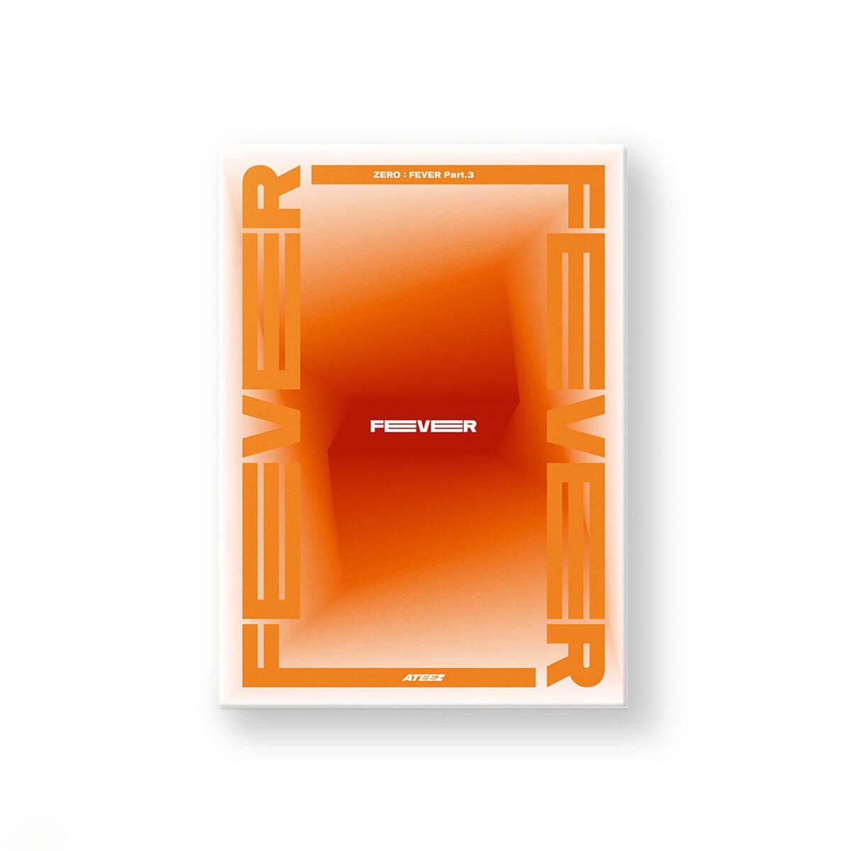 ATEEZ 7th Mini Album ZERO : FEVER Part.3 (DIARY version) with Photo booklet, Sticker, Photocards, Poster, Polaroid.