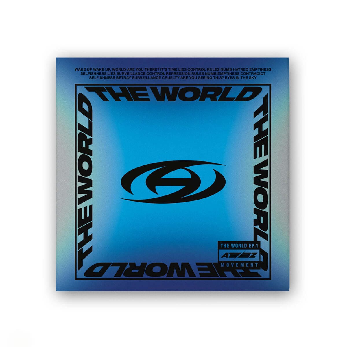 ATEEZ 8th Mini Album THE WORLD EP.1 : MOVEMENT (A version) with Photo booklet, Sticker, Folded lyrics poster, ID Card, Photocard, Poster, Polaroid.