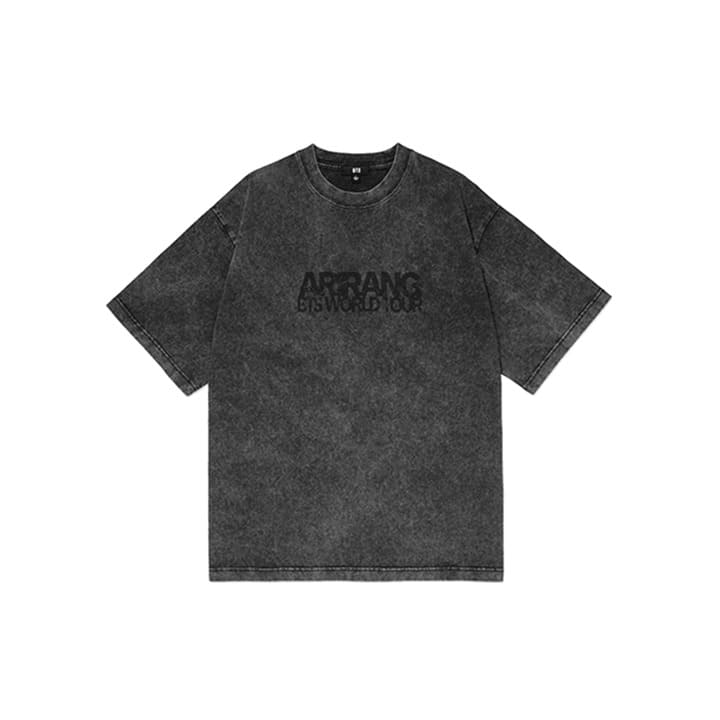 BTS - WORLD TOUR ARIRANG OFFICIAL MERCH GLOBAL EXCLUSIVE S/S T-SHIRT (CHARCOAL)
