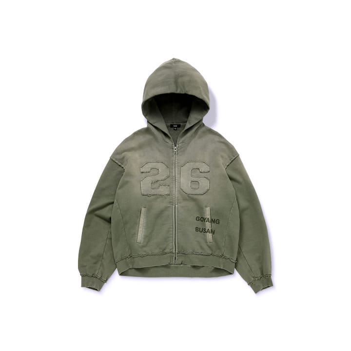 BTS - WORLD TOUR ARIRANG OFFICIAL MERCH ZIP-UP HOODIE (KOREA)
