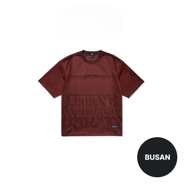 BTS - WORLD TOUR ARIRANG IN BUSAN OFFICIAL MERCH TOUR JERSEY (BUSAN)