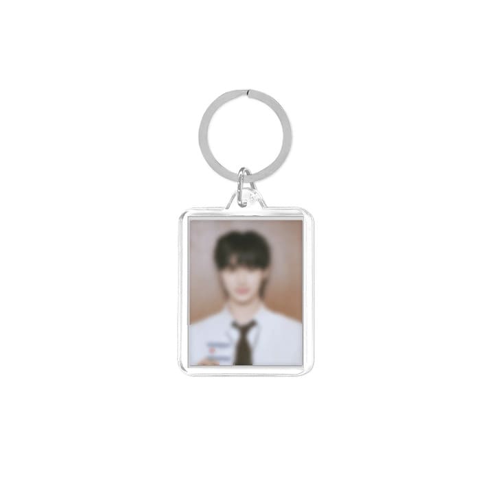 BYEON WOO SEOK - THE SECRET LIBRARY OFFICIAL MERCH ID PHOTO KEYRING