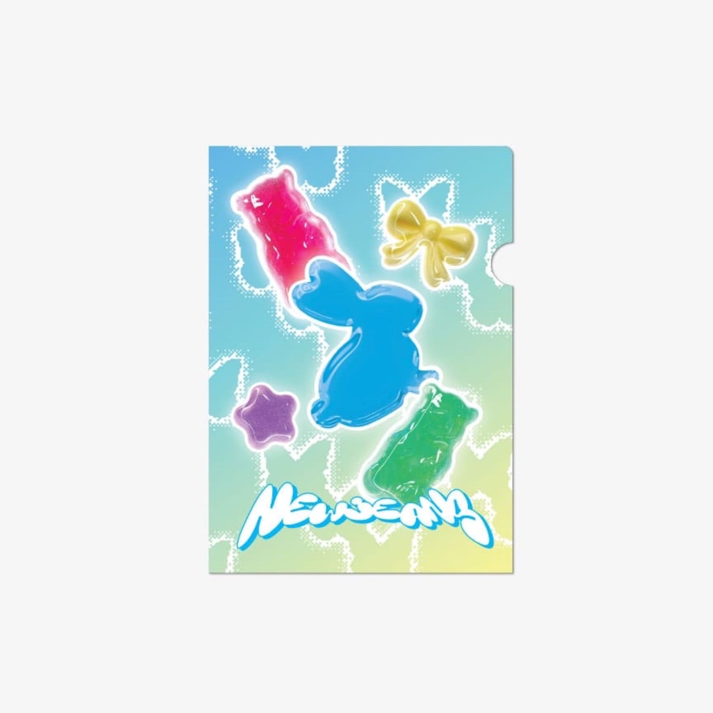 NEWJEANS - NJ GET UP OFFICIAL MERCH PLASTIC FILE FOLDER VER.2