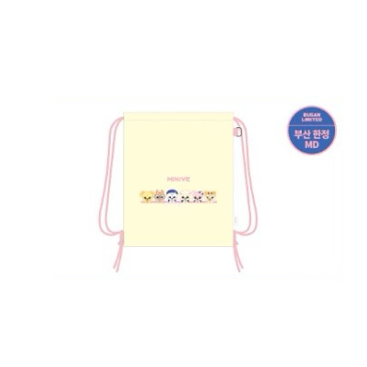 IVE - 2025 IVE MINIVE POP-UP WELCOME TO MINIVE SCHOOL OFFICIAL MERCH MINIVE STRING BAG