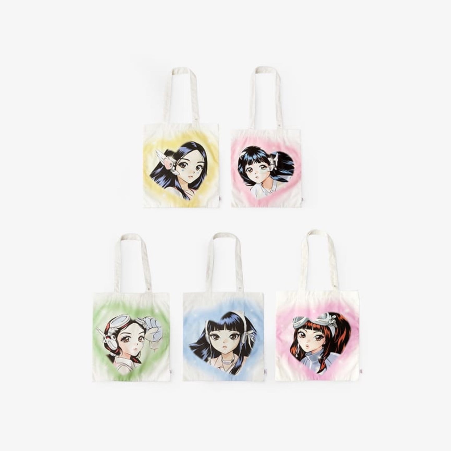 NEWJEANS - NJ GET UP OFFICIAL MERCH CANVAS TOTE BAG