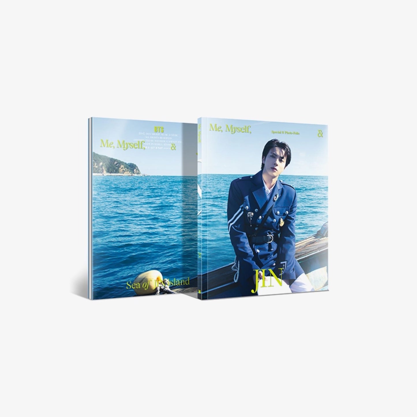BTS - SPECIAL 8 PHOTO-FOLIO ME, MYSELF, AND JIN 'SEA OF JIN ISLAND'