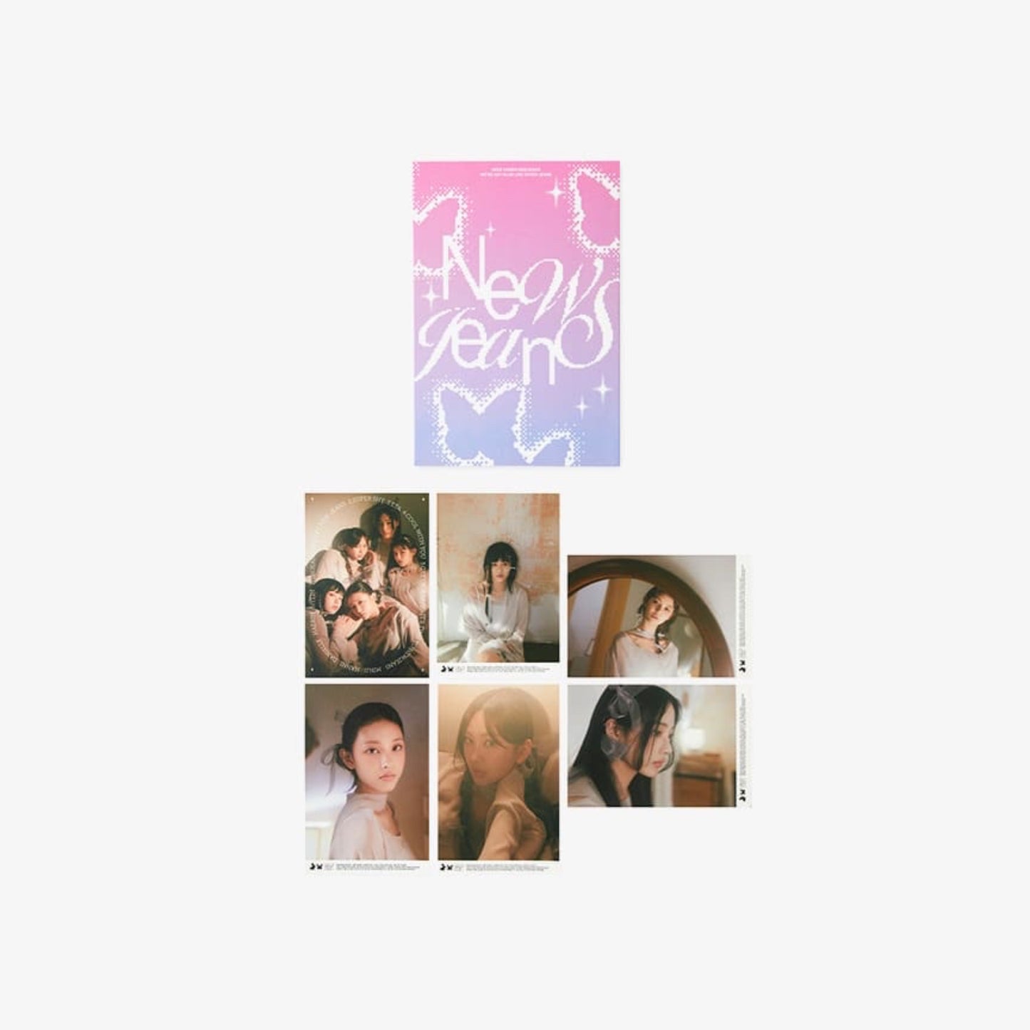 NEWJEANS - NJ GET UP OFFICIAL MERCH POSTCARD SET
