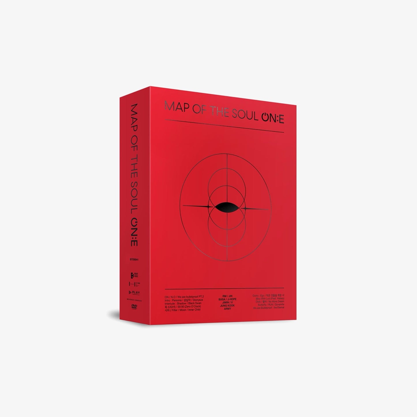 BTS - MAP OF THE SOUL ON:E DVD