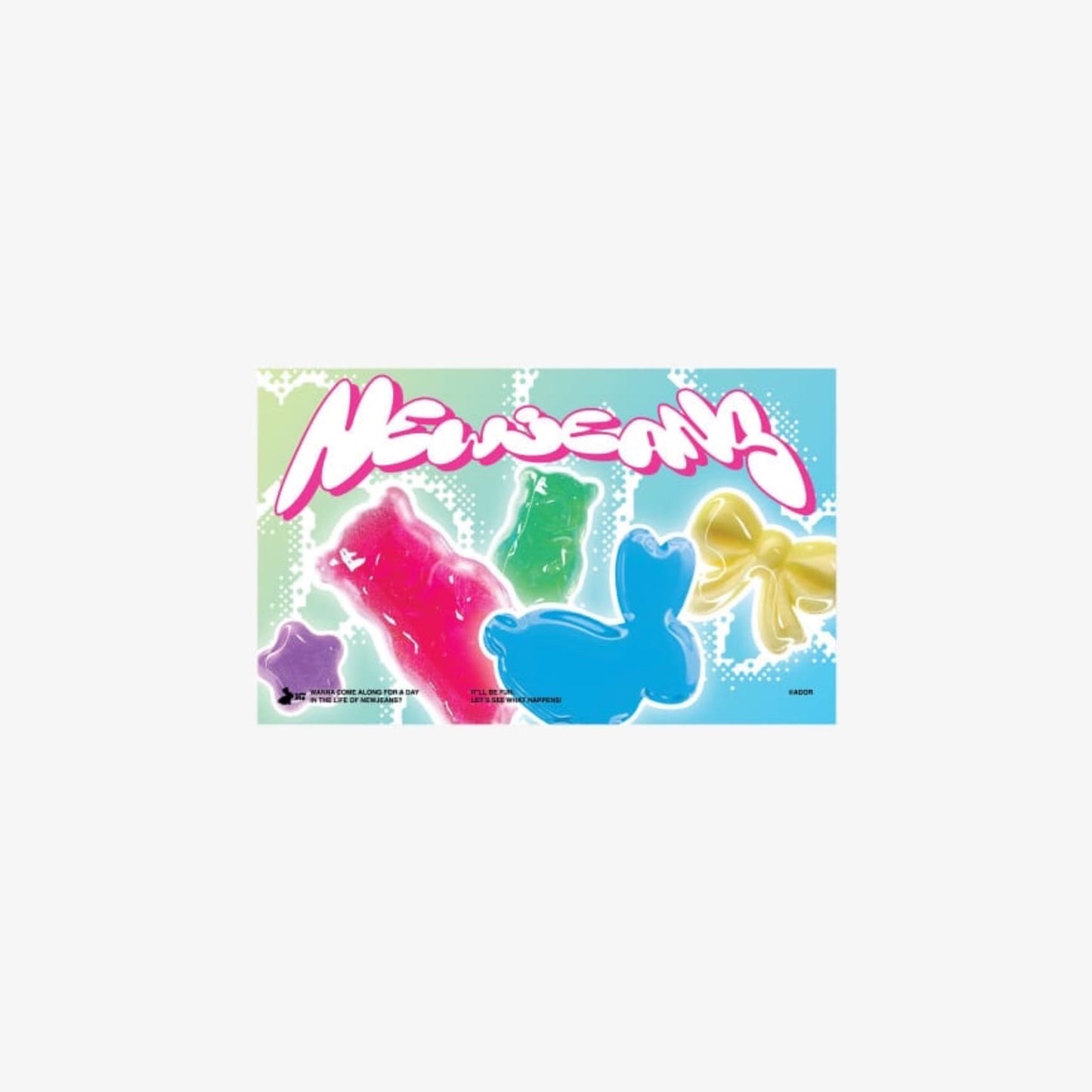 NEWJEANS - NJ GET UP OFFICIAL MERCH STICKY NOTES