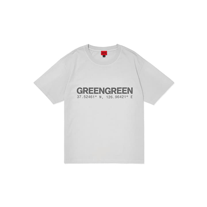 CORTIS - GREENGREEN OFFICIAL MERCH S/S T-SHIRT CORTIS STUDIO (GRAY)