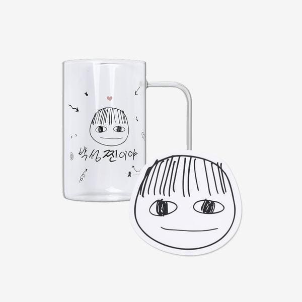 DAY6 SUNGJIN - 박성찐이야 OFFICIAL MERCH JJIN CUP & COASTER SET
